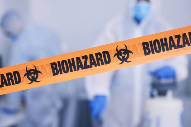 Professional Biohazard Cleanup technician working in Sulphur Springs, TX